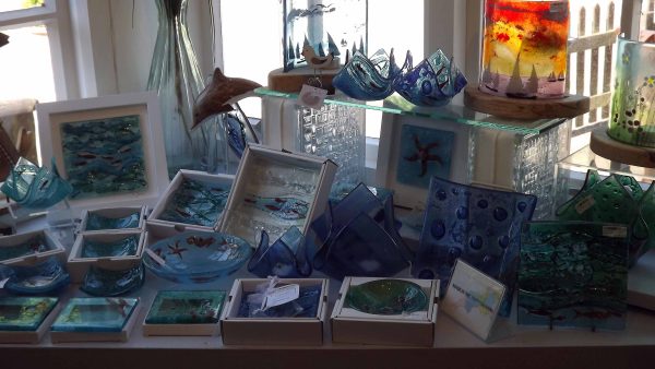 Glasswear at Bickleigh Mill